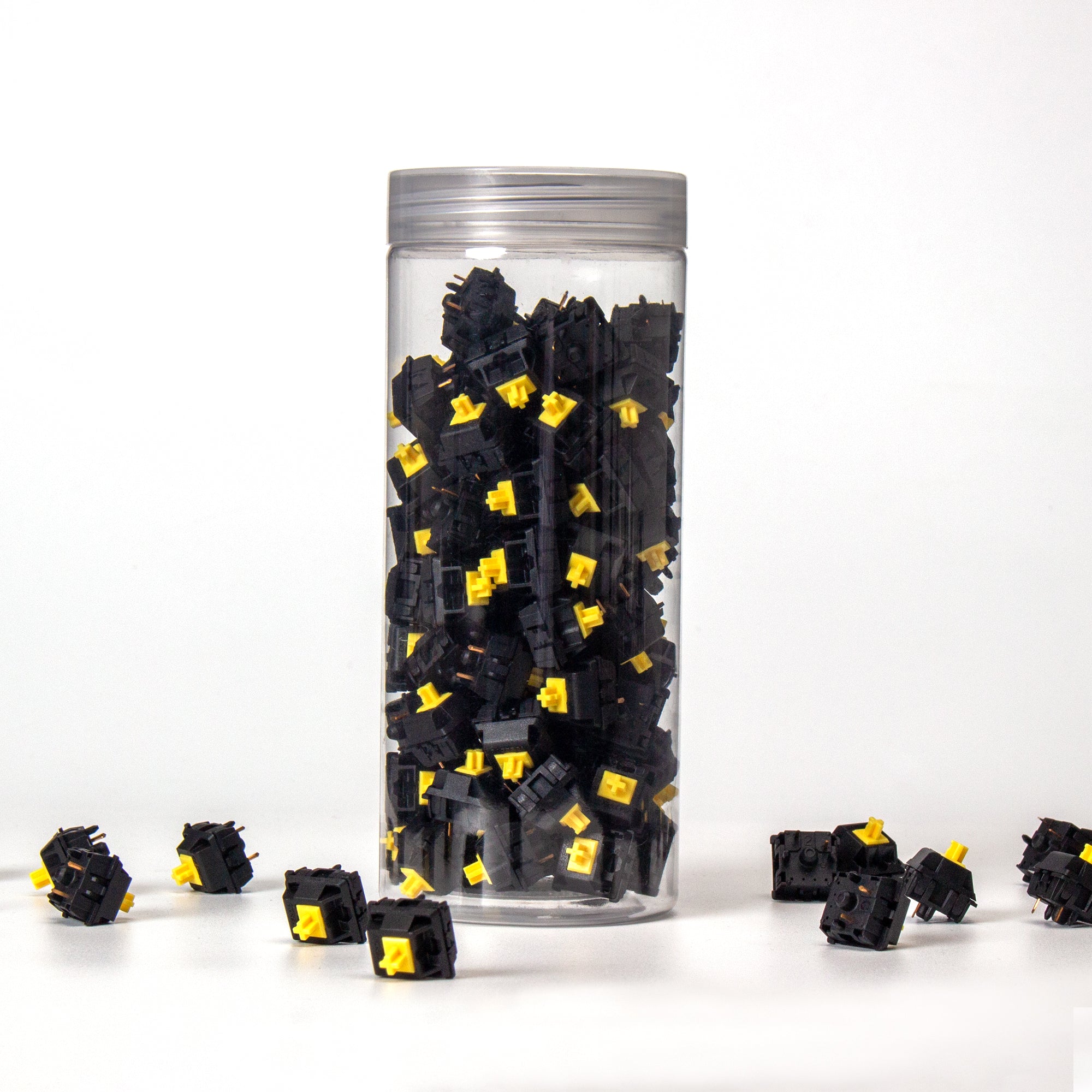 Gateron KS-3 Full Black Yellow Switch Set